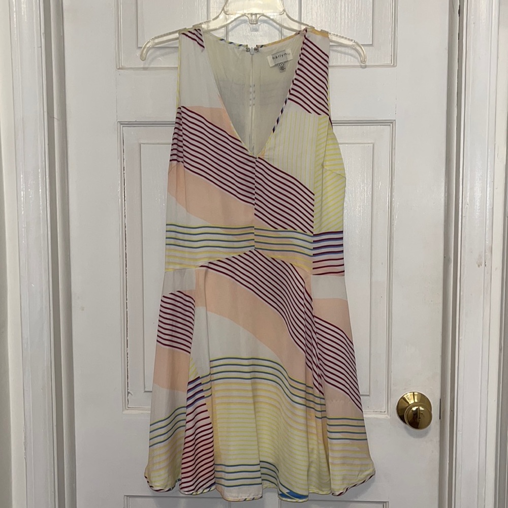 HARLYN V-neck dress, Size Small WORN ONCE!